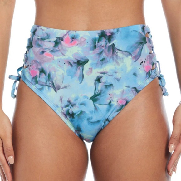 Nike Women's Lace Up Bikini Bottom - Picture 1 of 9